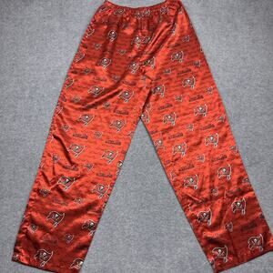 NFL For Her Tampa Bay Buccaneers satin sleep‎ pants red size medium